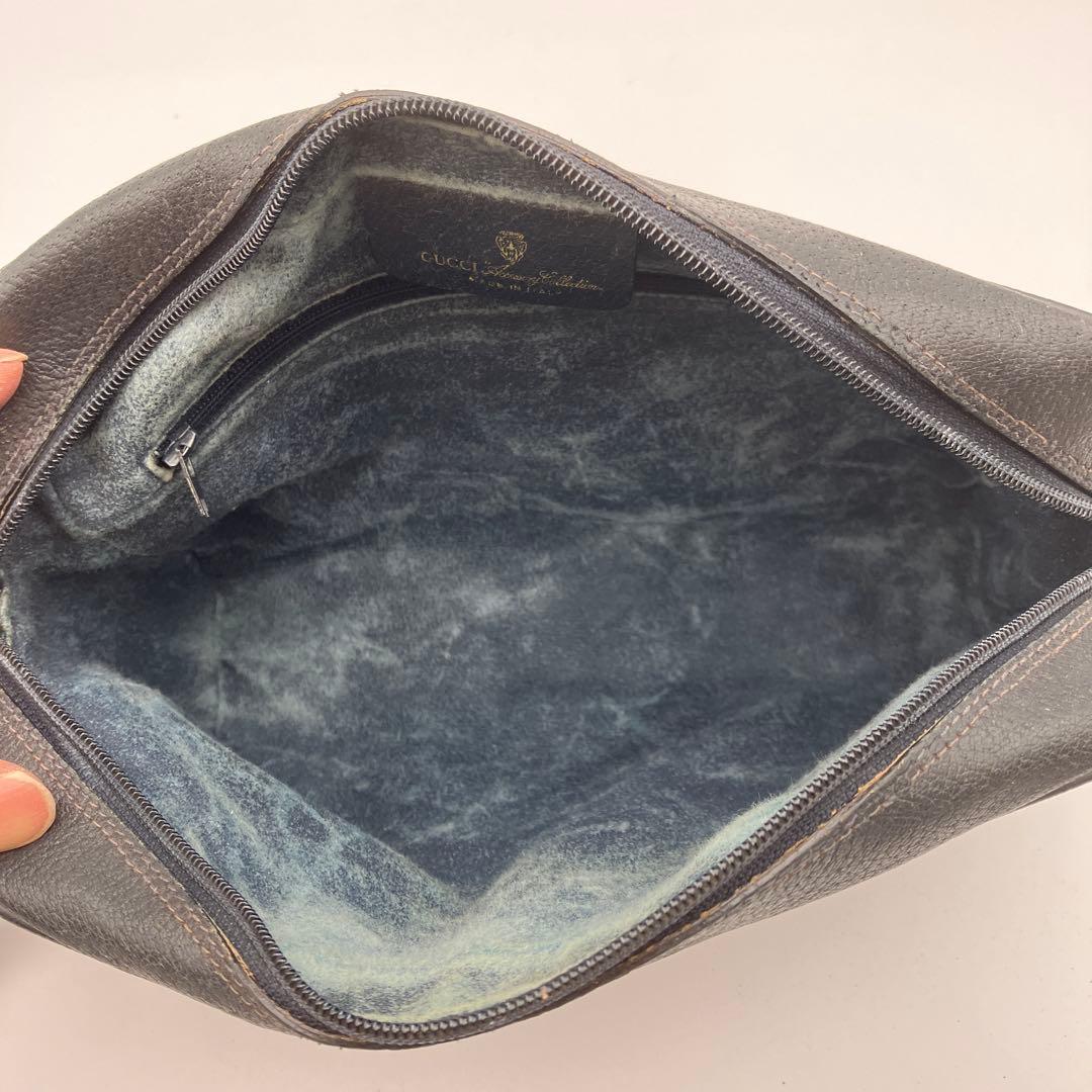 GUCCI　オールドグッチ　ショルダーバッグ　シェリーライン　PVC　5713