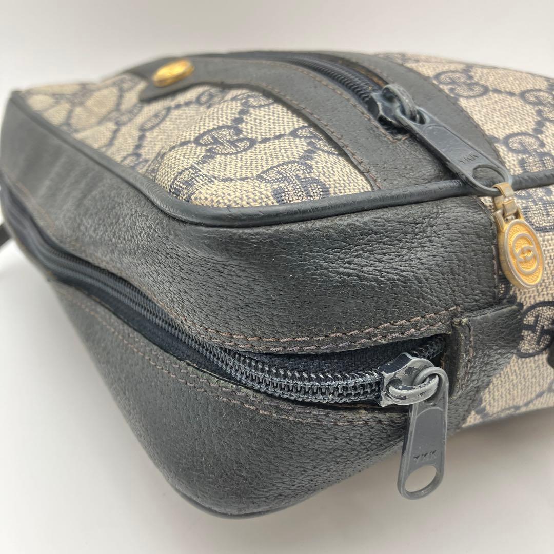 GUCCI　オールドグッチ　ショルダーバッグ　シェリーライン　PVC　5713