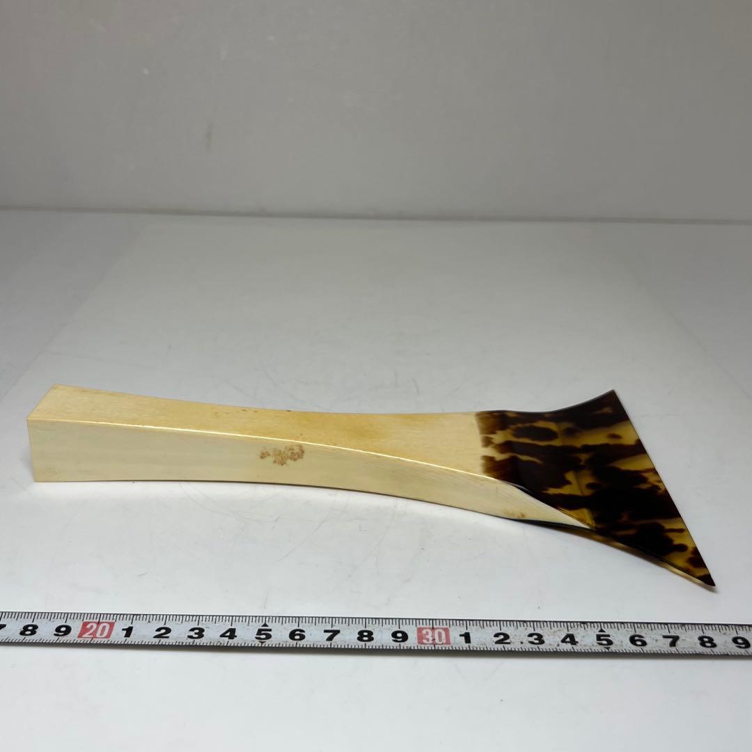 専用　極上　特大津軽三味線バチ　ケース付　233g 東Y7-1204☆2Fタサオ