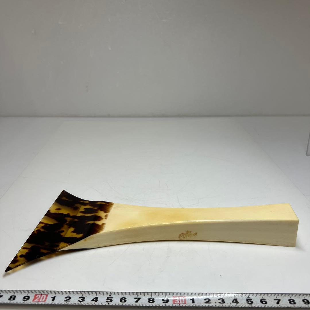 専用　極上　特大津軽三味線バチ　ケース付　233g 東Y7-1204☆2Fタサオ