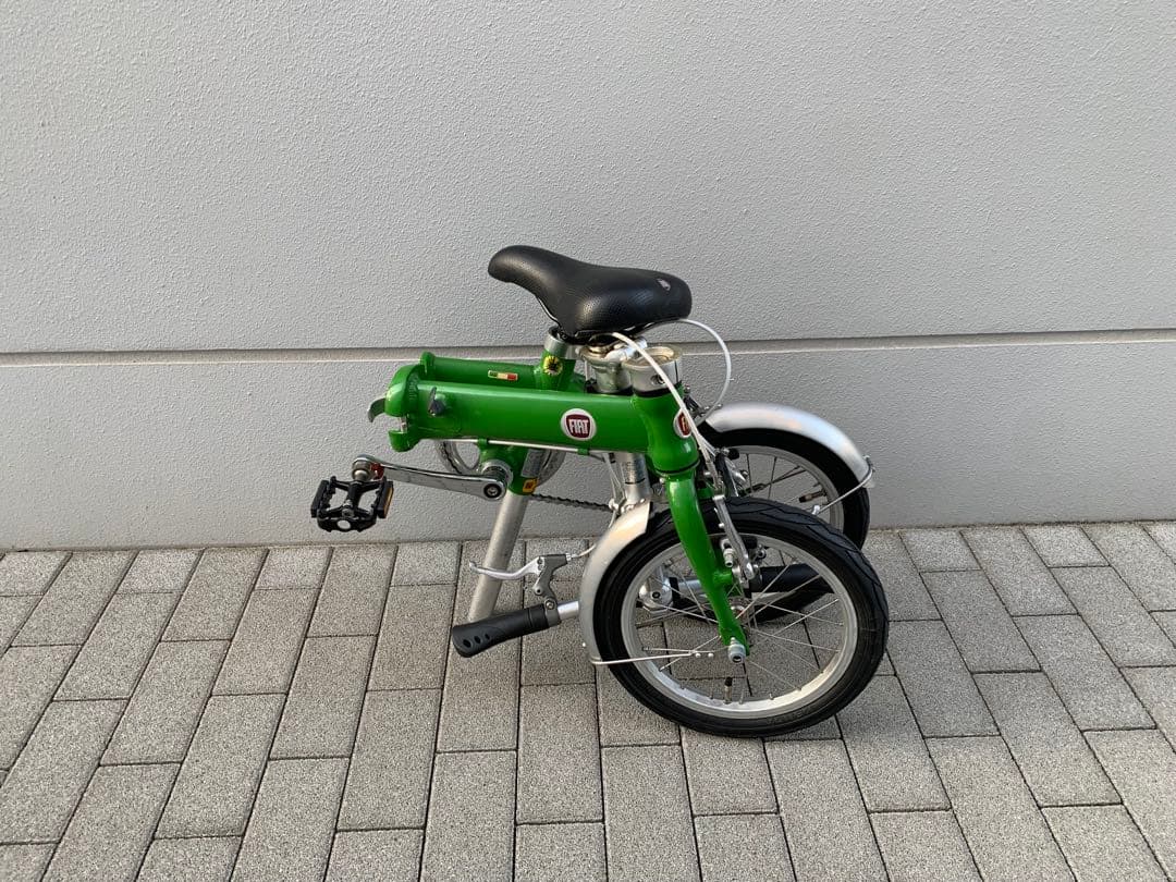 【東京近郊受渡し希望】FIAT 折りたたみ自転車 超軽量 状態良好 輪行袋付き