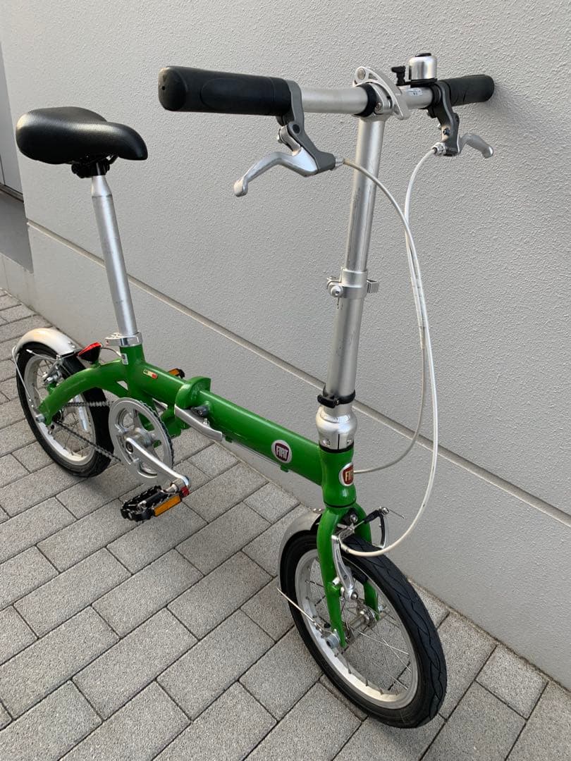 【東京近郊受渡し希望】FIAT 折りたたみ自転車 超軽量 状態良好 輪行袋付き
