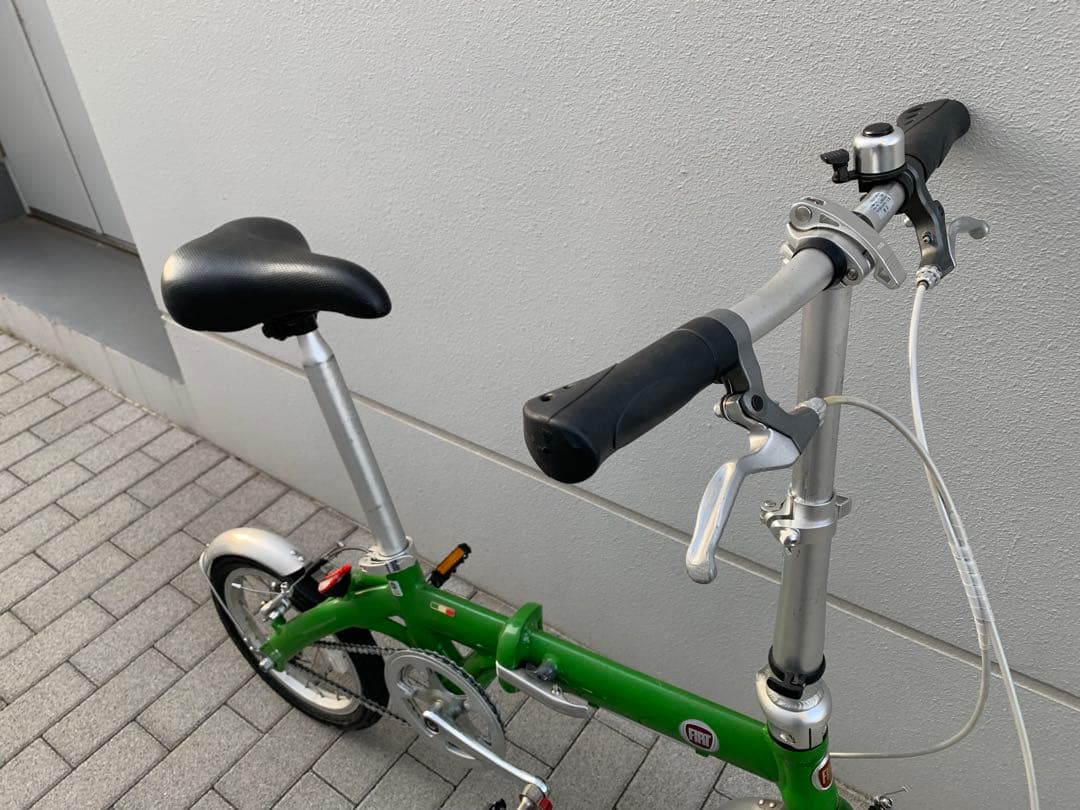 【東京近郊受渡し希望】FIAT 折りたたみ自転車 超軽量 状態良好 輪行袋付き