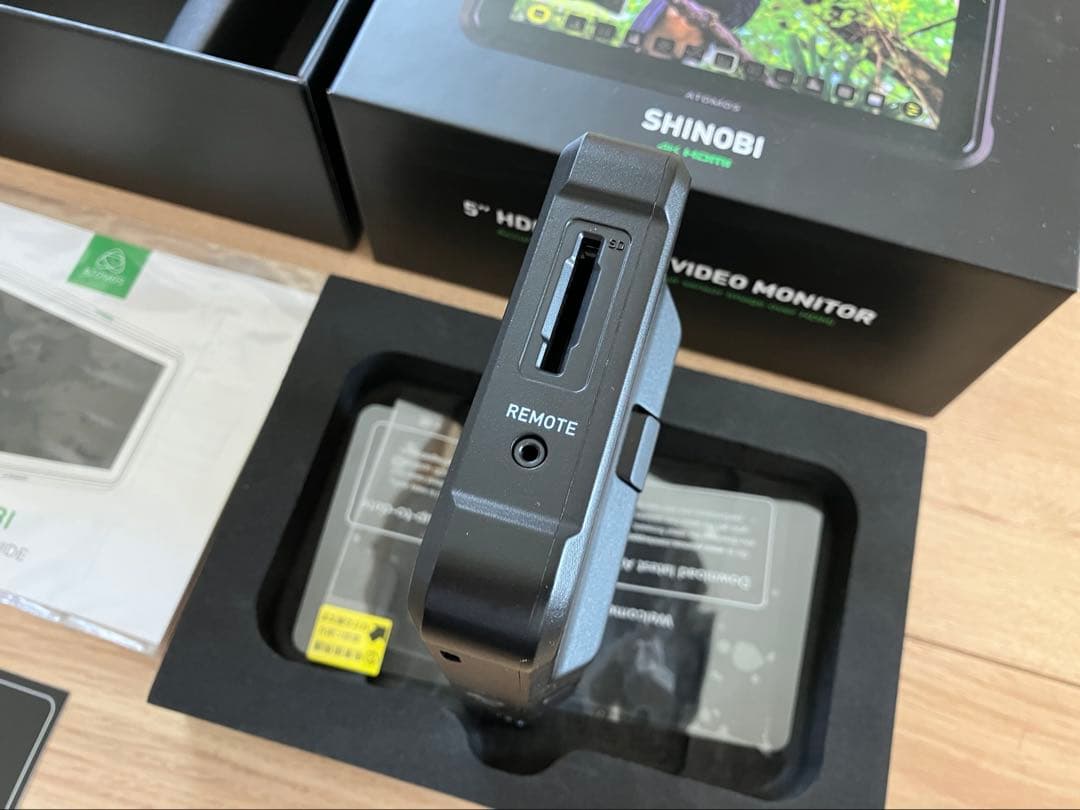 ATOMOS SHINOBI 4K 5インチ HDRフォト・ビデオモニター