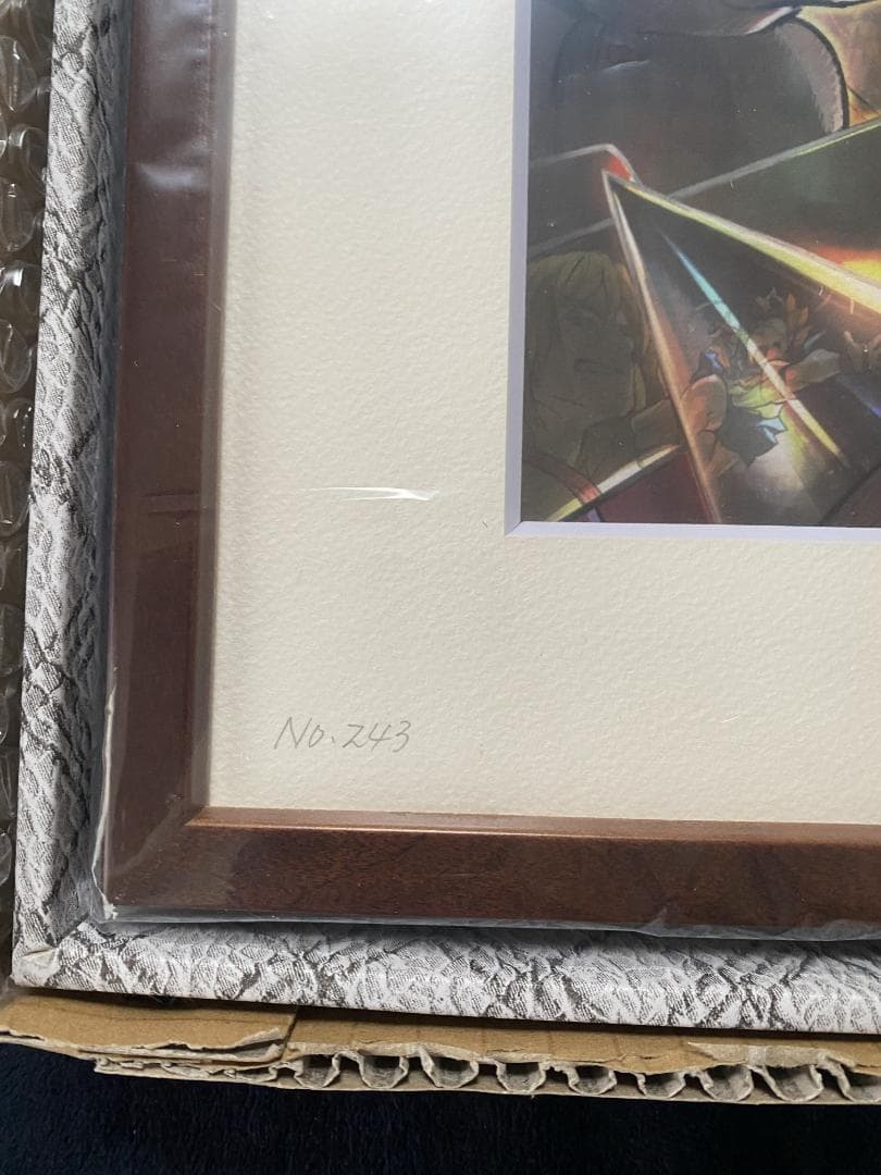 ストリートファイター 30th 額装グラフィックアート シリアルナンバー入り