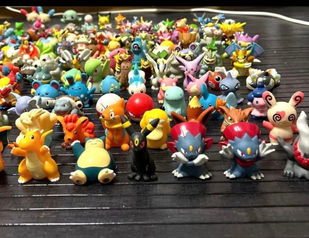 ポケモンキッズ指人形初期 クリアレア含む 261体 水鉄砲まとめ売り★