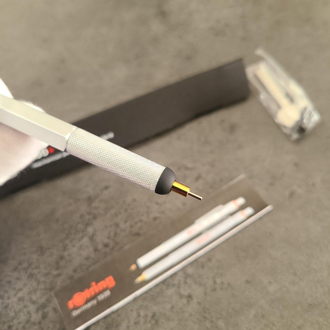 ロットリング　rotring 800+　廃盤超美品　 シルバー0.7