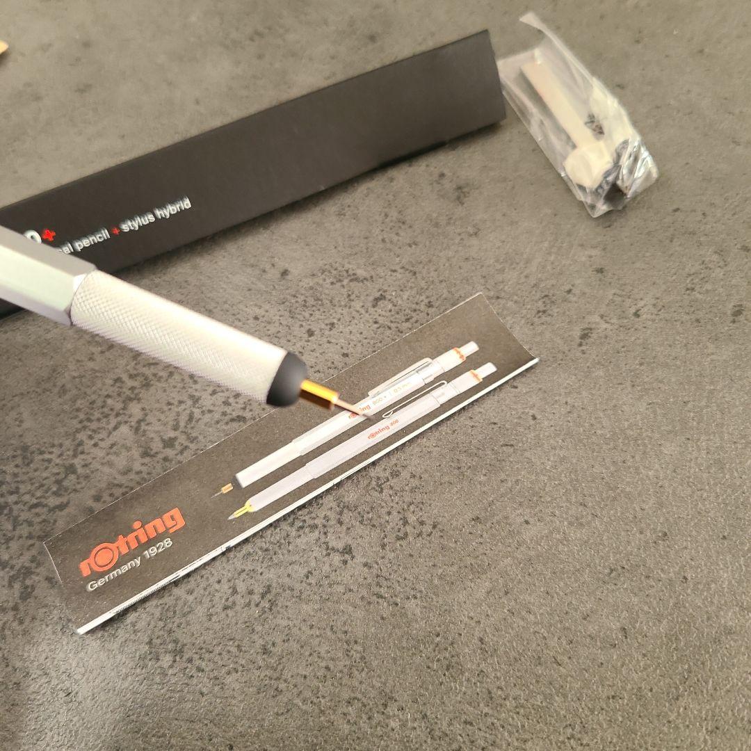 ロットリング　rotring 800+　廃盤超美品　 シルバー0.7