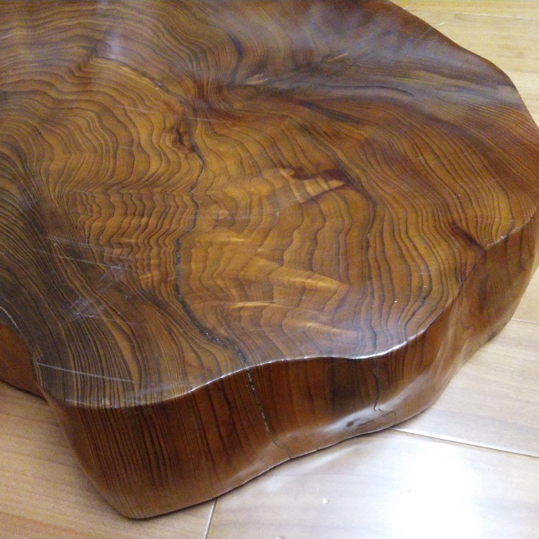 屋久杉　希少　特大寸法の花台・敷台