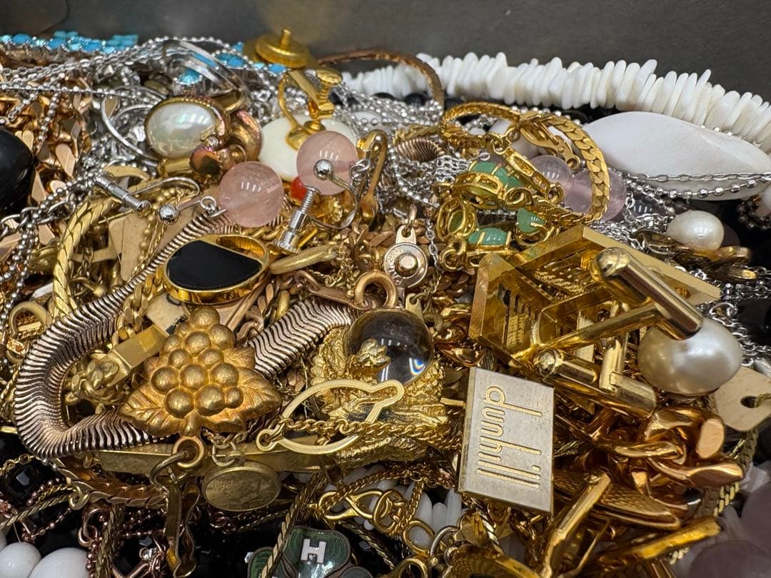 アクセサリー　ゴールド　シルバー　まとめ　1.1キロ