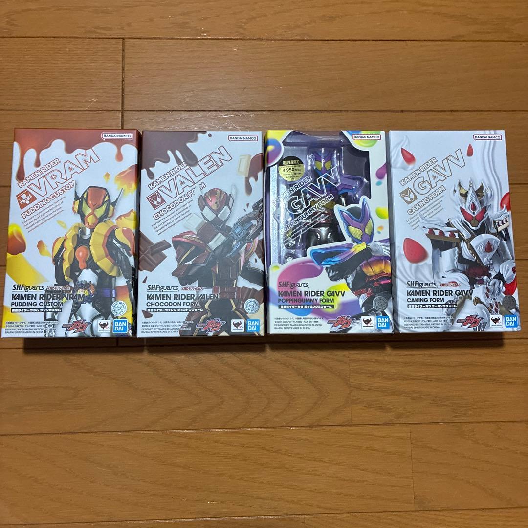 SHFiguarts 仮面ライダーガヴ 4体セット