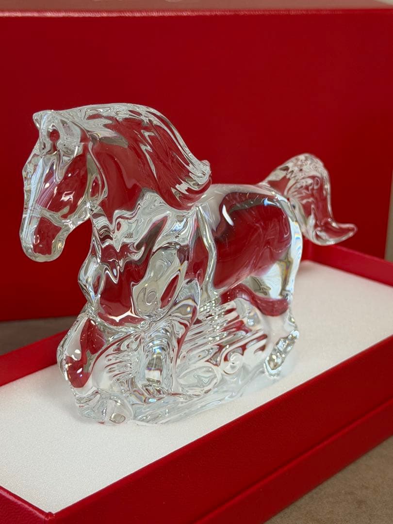 Baccarat 2026・干支馬の置物　 クリスタル　新作・新品