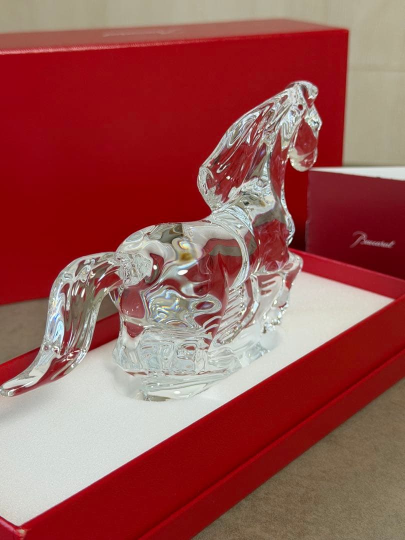 Baccarat 2026・干支馬の置物　 クリスタル　新作・新品