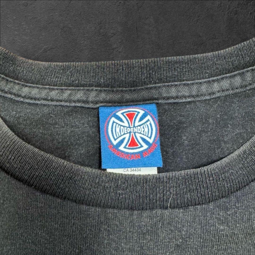 90s インディペンデント　USA製　オールドスケート　ヴィンテージTシャツ