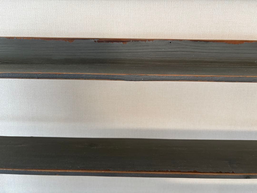 週末お値下げ！イギリスアンティークシェルフウォールシェルフ壁掛けラック