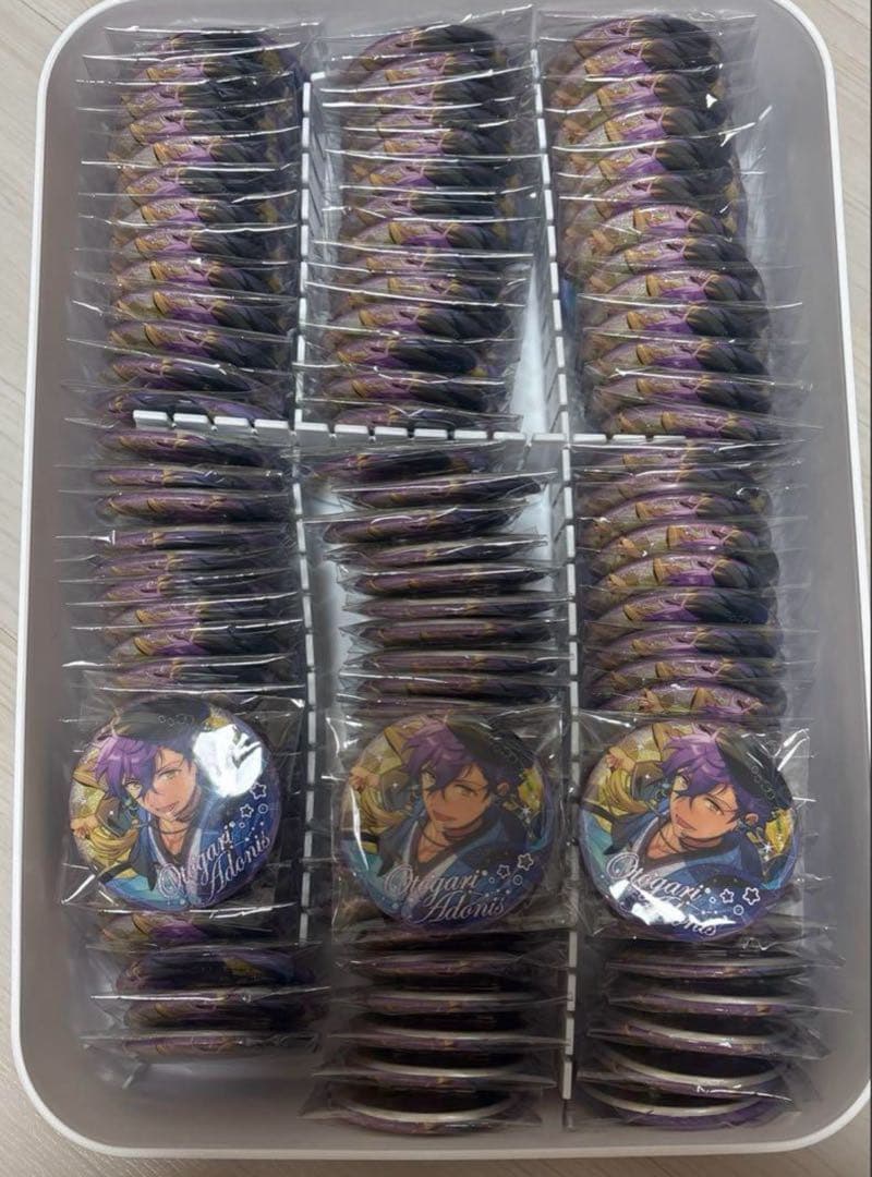 あんさんぶるスターズ あんスタ 中国 閃耀 缶バッジ 乙狩アドニス 104点