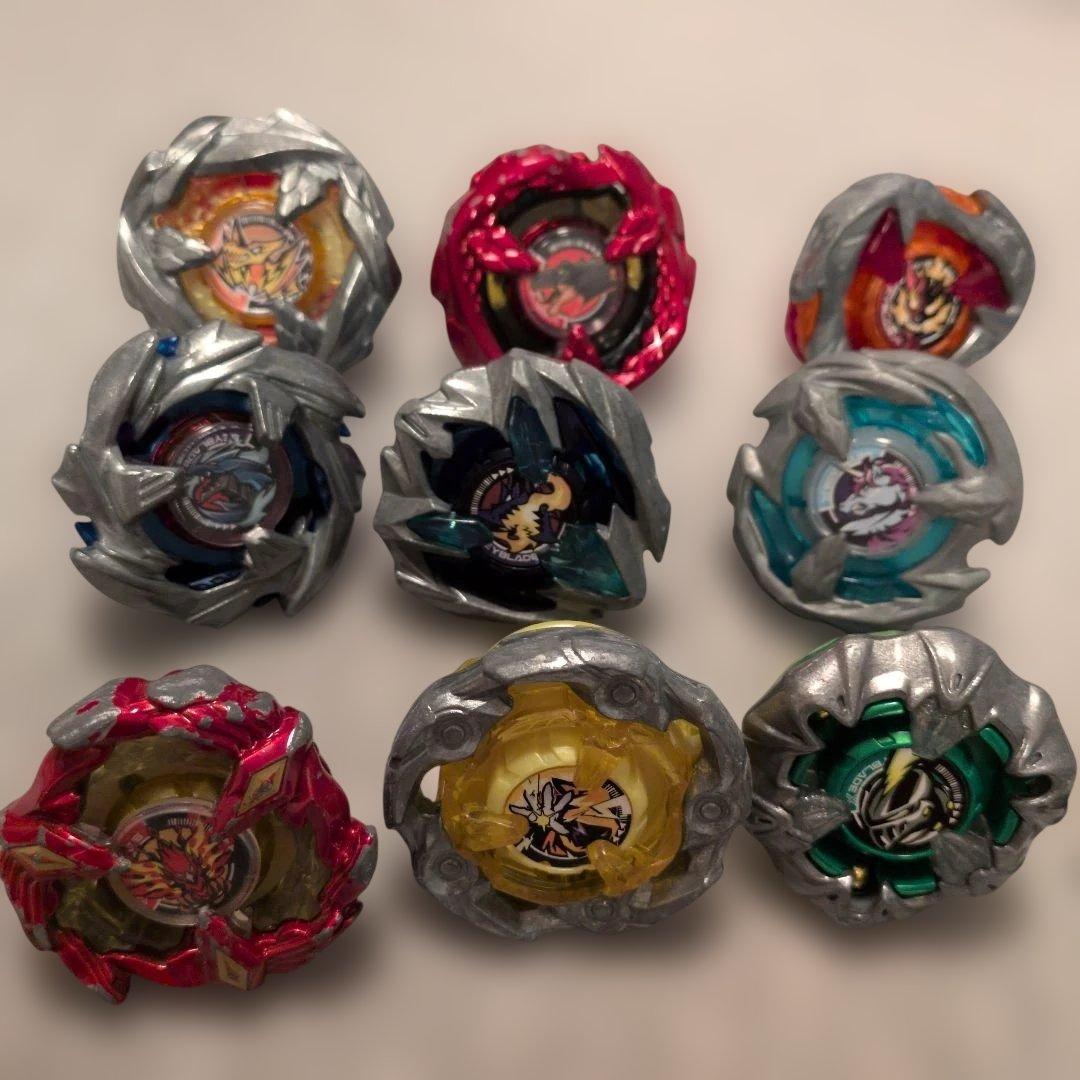 ベイブレードX まとめ売り エクストリームスタジアム＆ベイ10種＆専用ケース