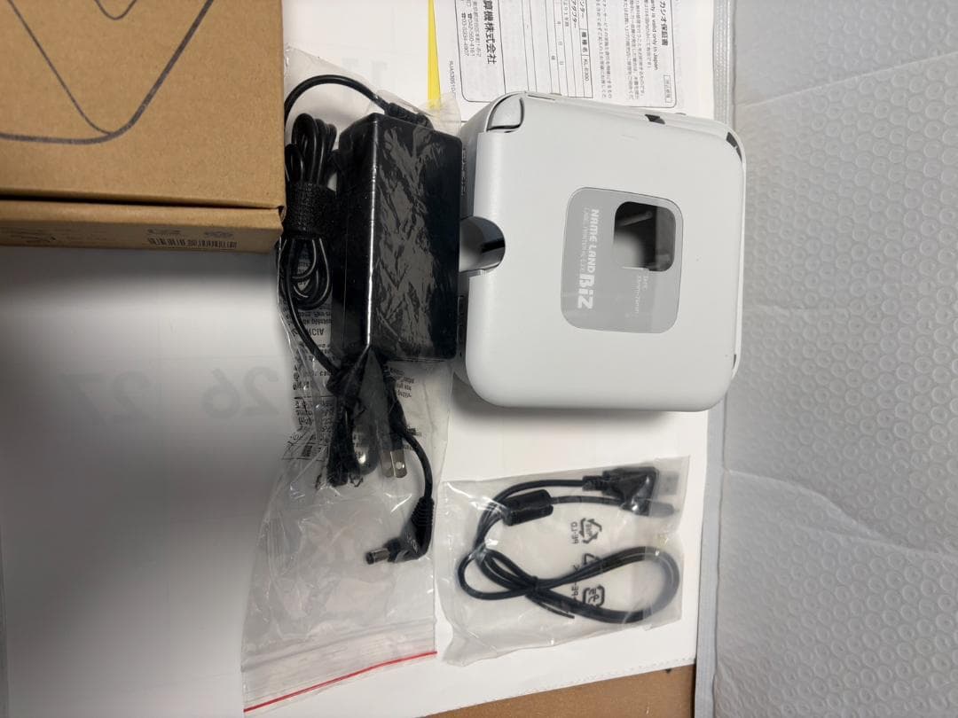 カシオ ラベルライター ネームランドBIZ PC&スマホ KL-E300綺麗