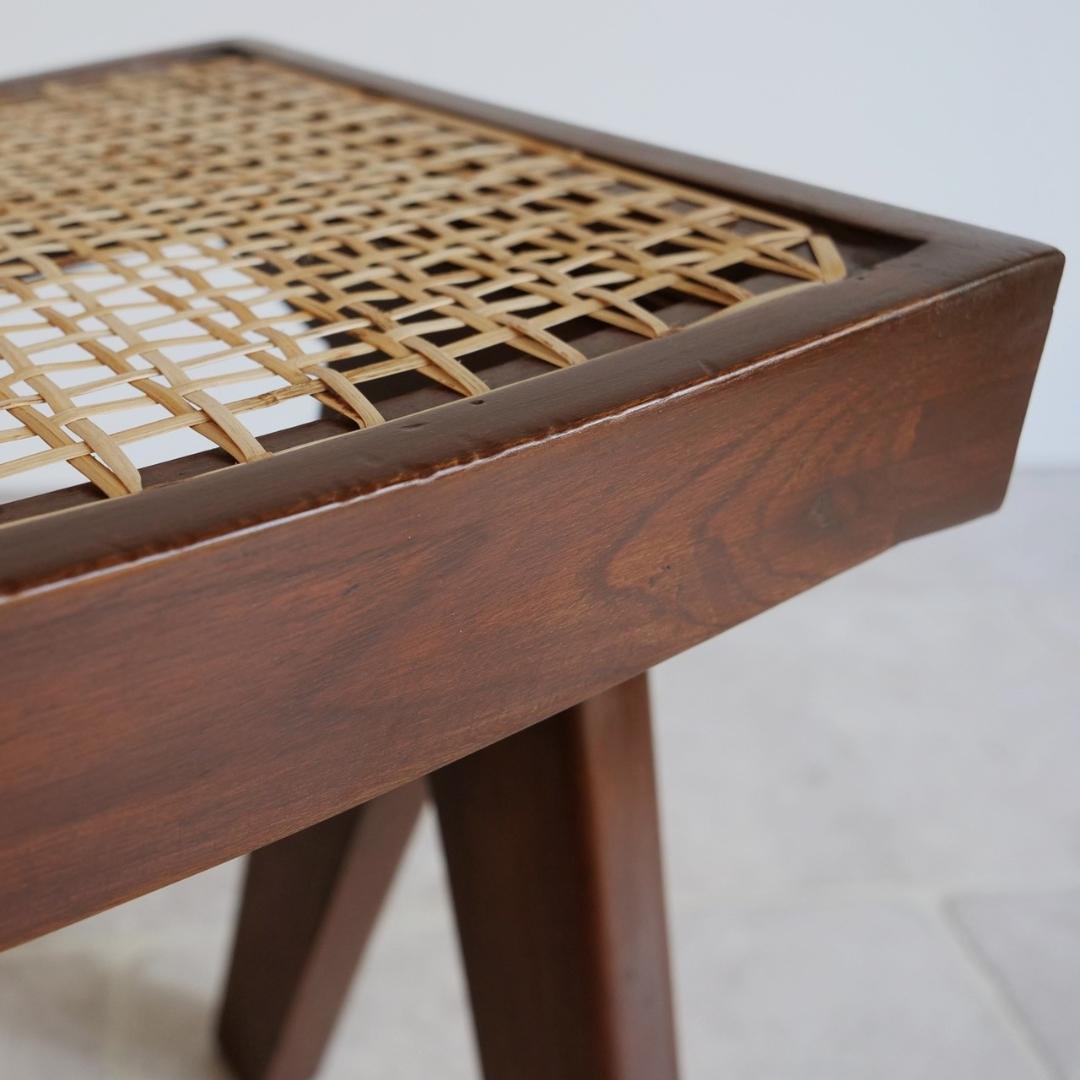 Pierre Jeanneret STOOL ラタン張り リプロダクト