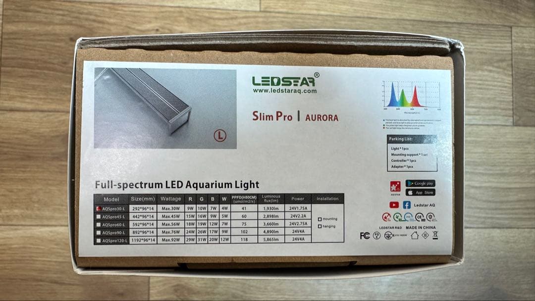 美品　LEDSTAR AQSpro30