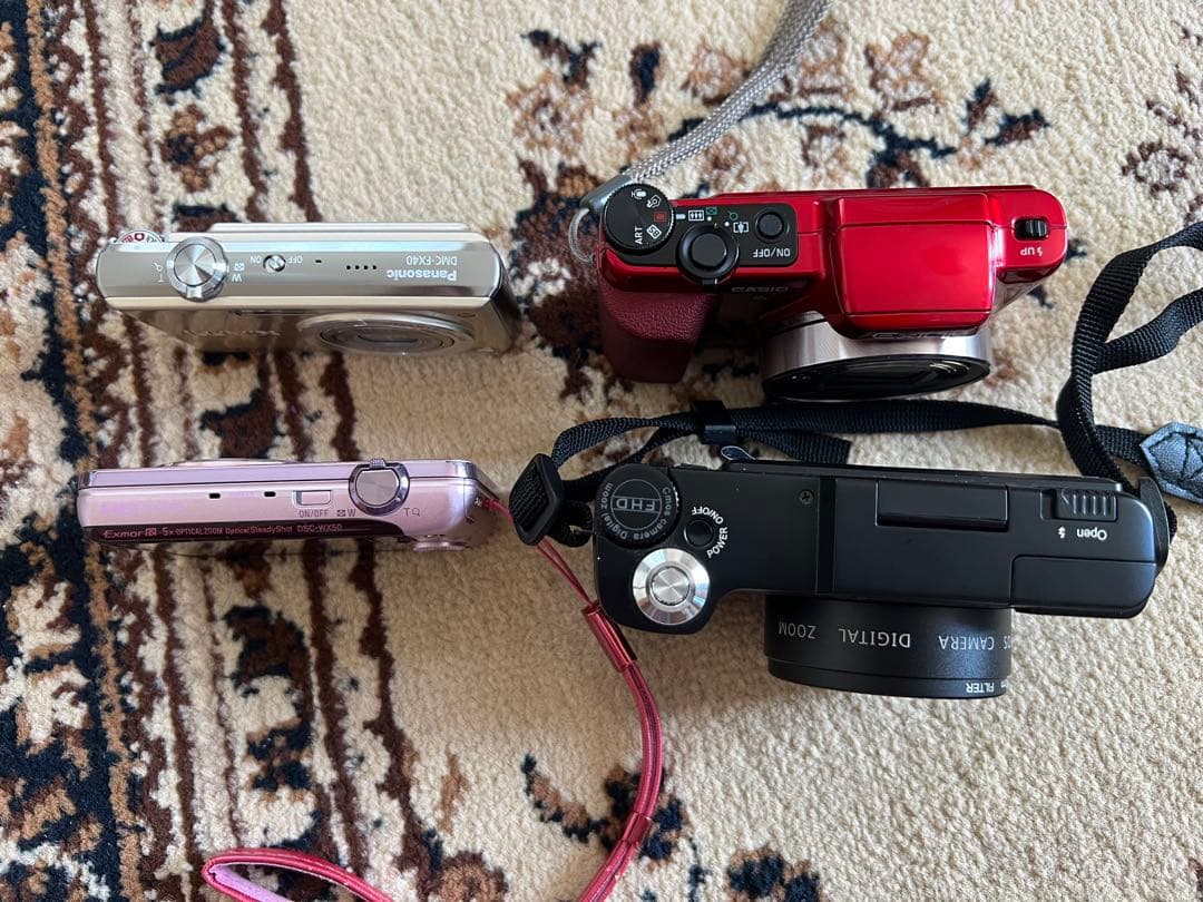 デジタルカメラ 4台セット 簡易動作確認済