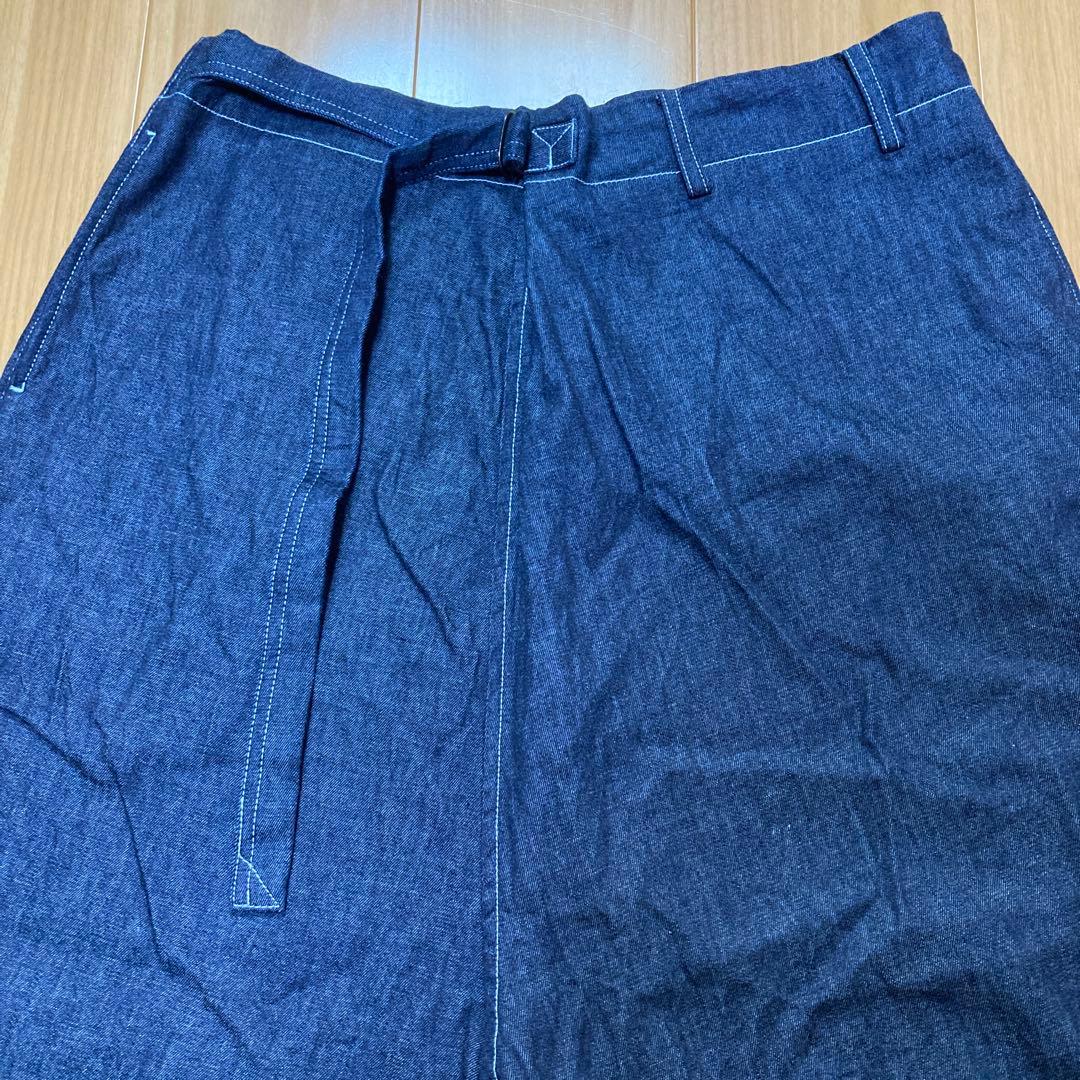 ■美品■Ground Y■ヨウジヤマモト■デニム ラップ パンツ■3■21SS■