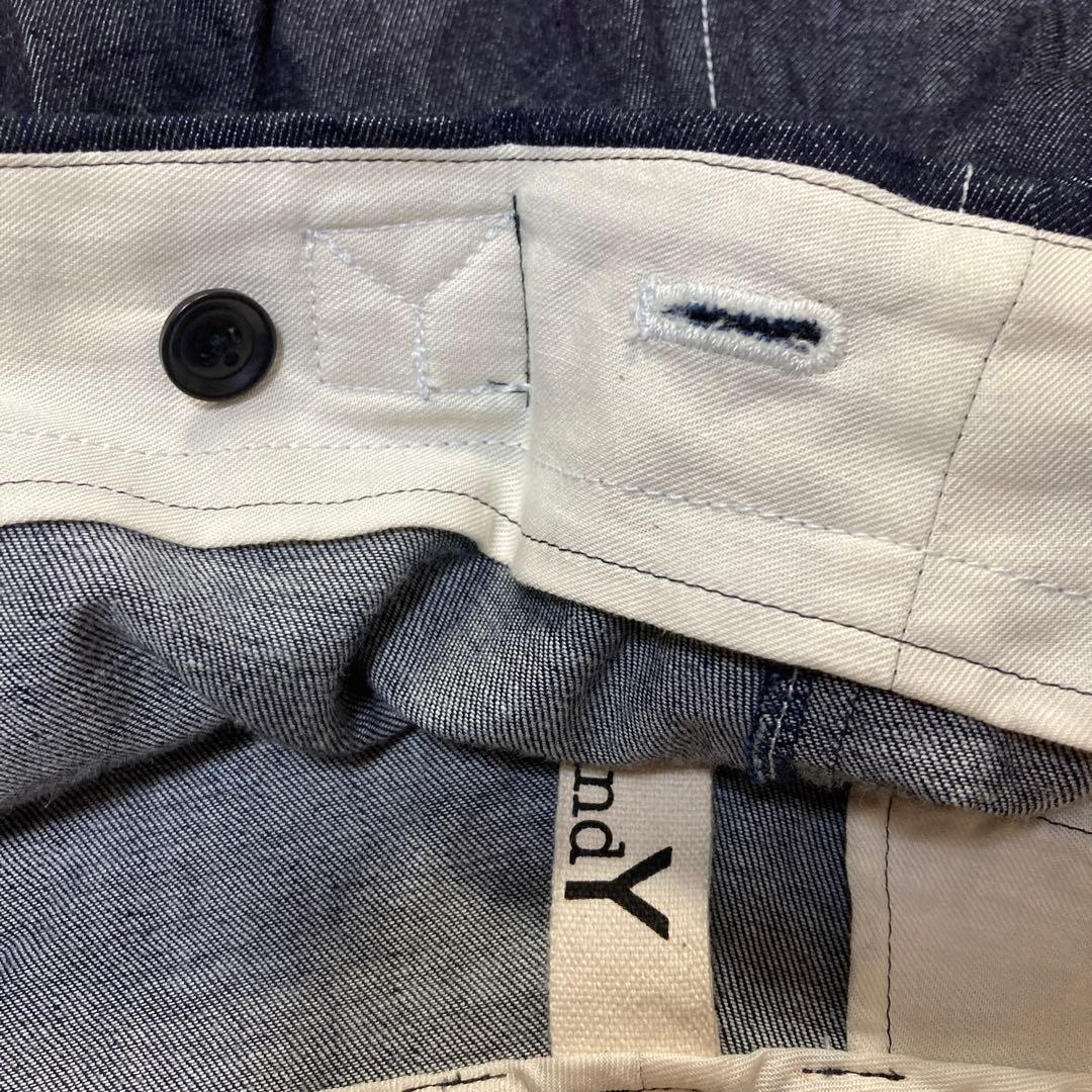 ■美品■Ground Y■ヨウジヤマモト■デニム ラップ パンツ■3■21SS■