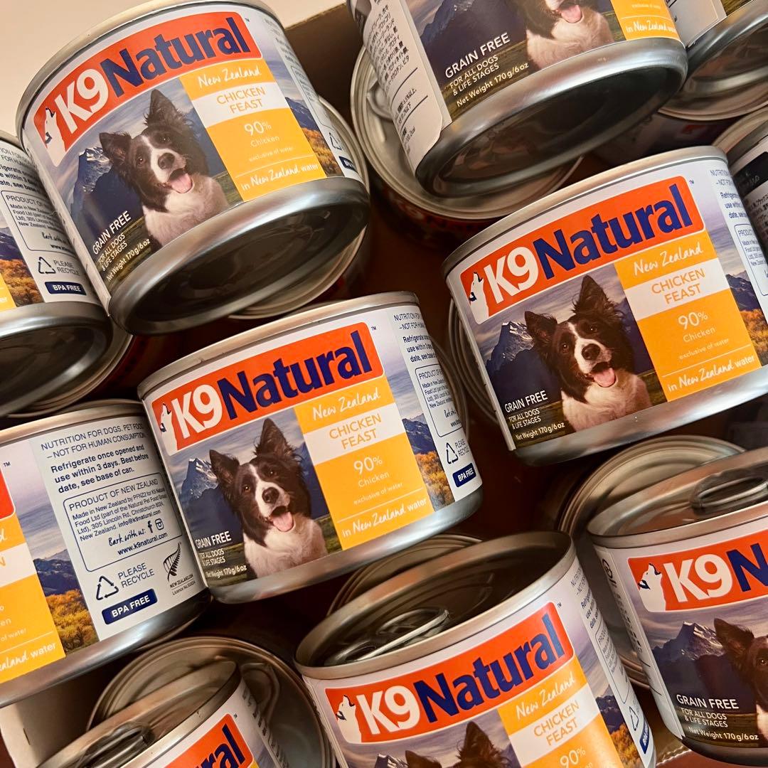 k9ナチュラルチキンフィーストウェット缶詰