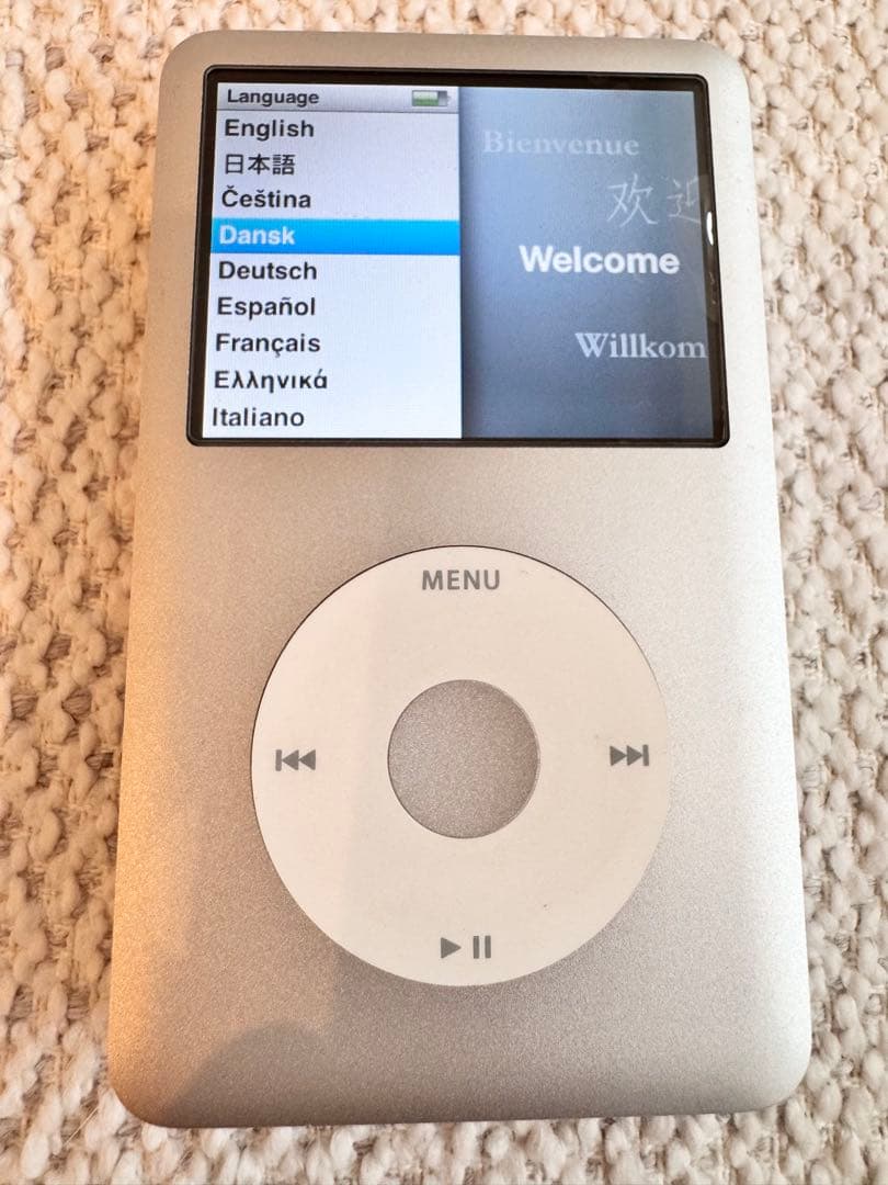【極美品】Apple iPod classic 120GB MB565J/A