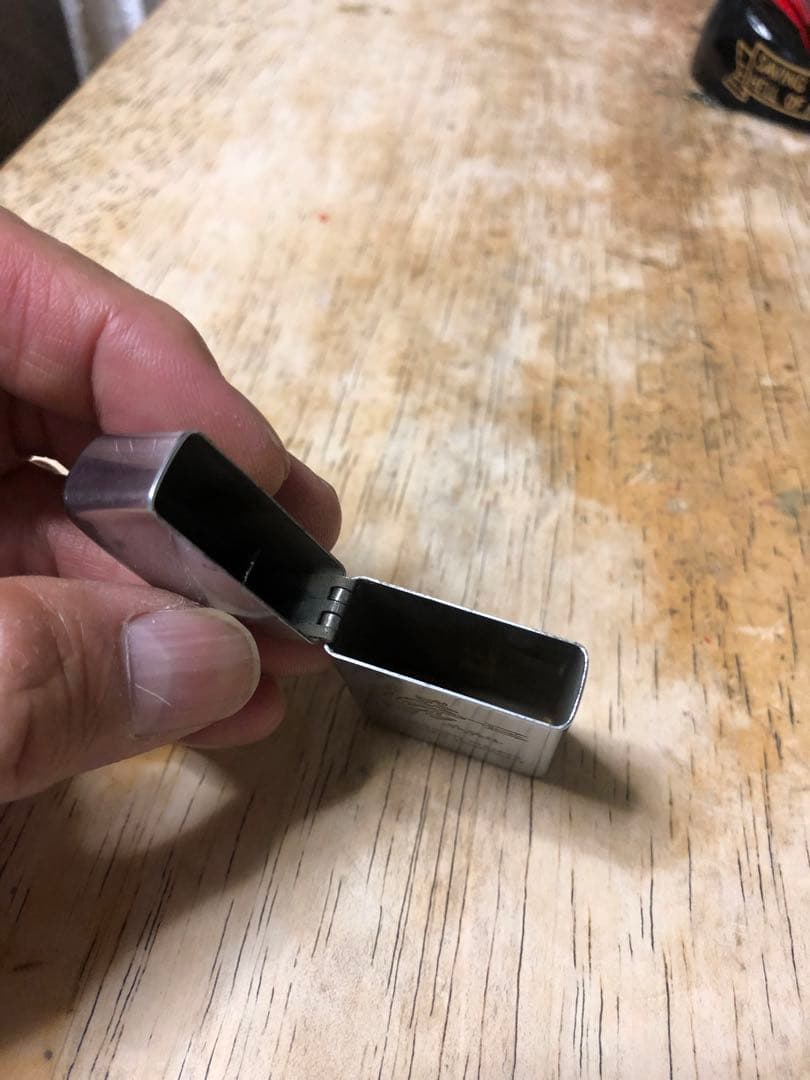 ビンテージ 60s デビル　悪魔　ZIPPO アドバタイジング　ライター　スカル