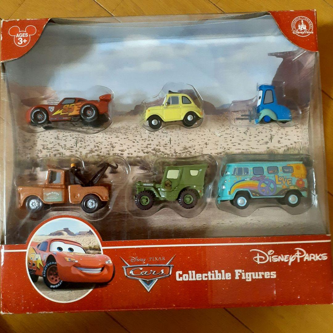 カリフォルニアディズニー限定　カーズ　ミニカー　フィギュア　6台セット