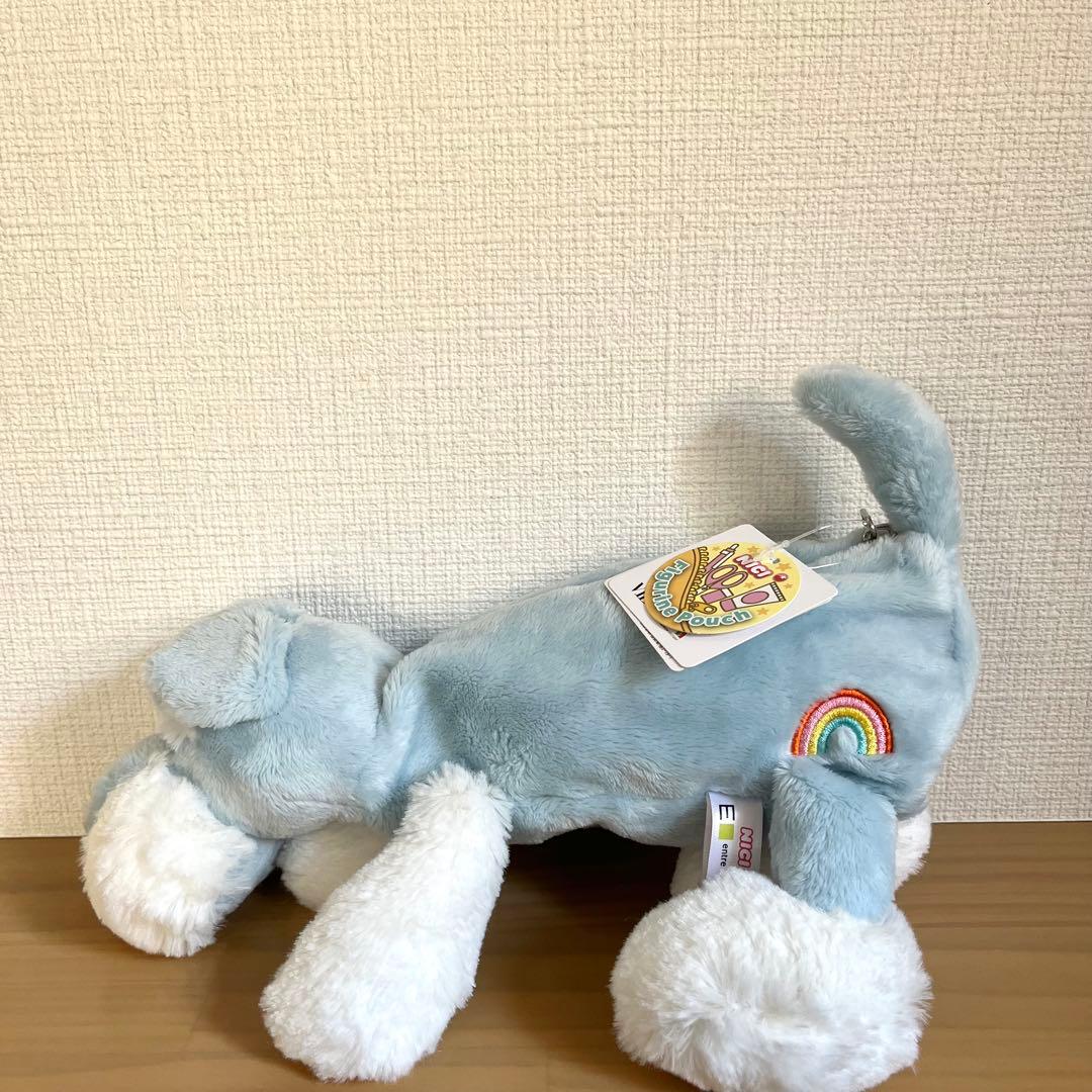 【完売品！新品未使用】ニキ シュナウザー　ソラ　水色　ペンケース　筆箱