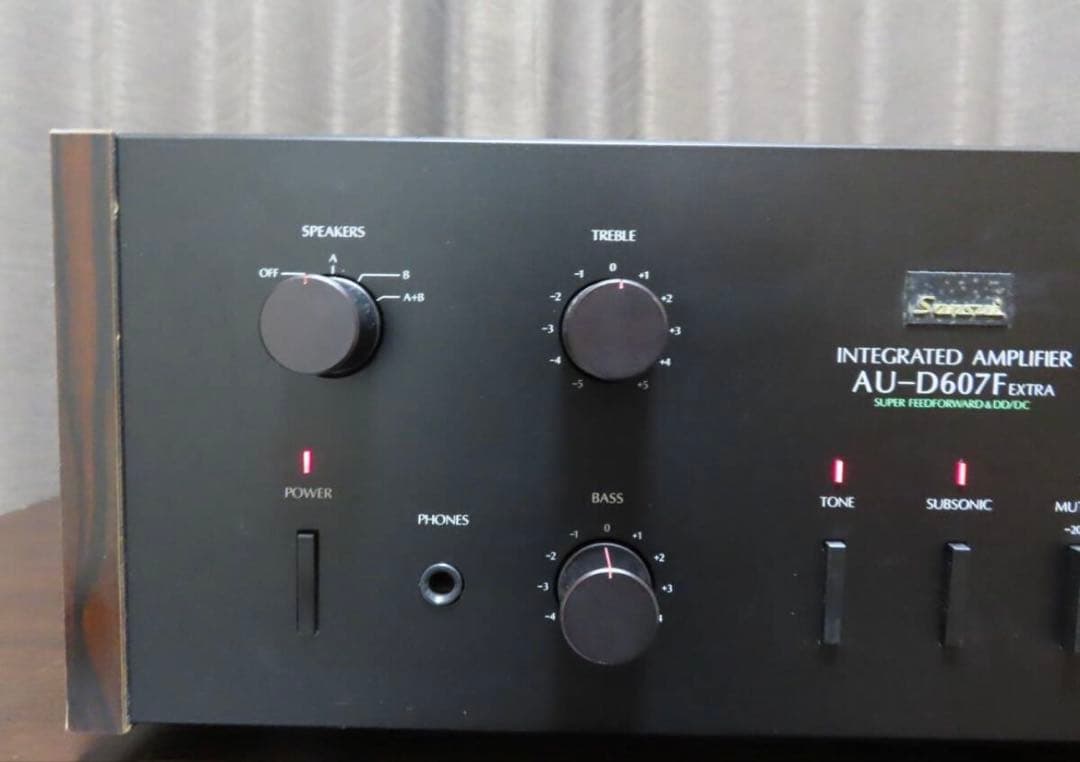 【メンテナンス済　完動品】サンスイ　au-d607f extra