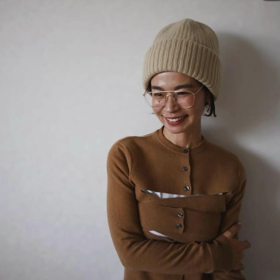 chiiiibag ビーニー　ベージュ