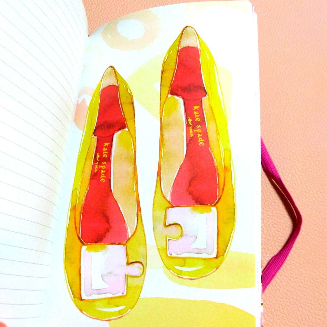 入手困難　超激レア　サマンサハーン　シューズイラストノート　ノート　イラスト