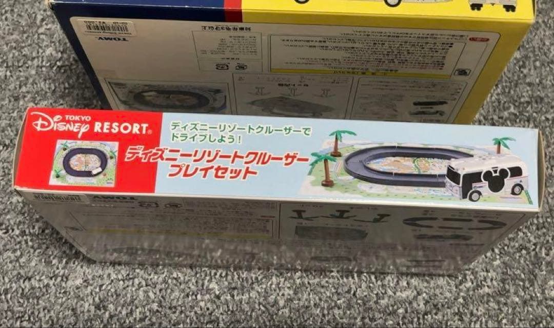 【新品未使用品】ディズニーリゾートクルーザープレイセット　モータートミカ 2代目