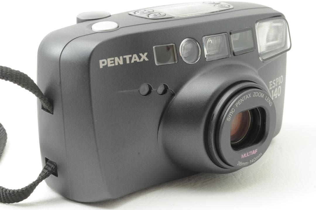 ★美品★PENTAX ペンタックス ESPIO 140 ブラック フィルムカメラ