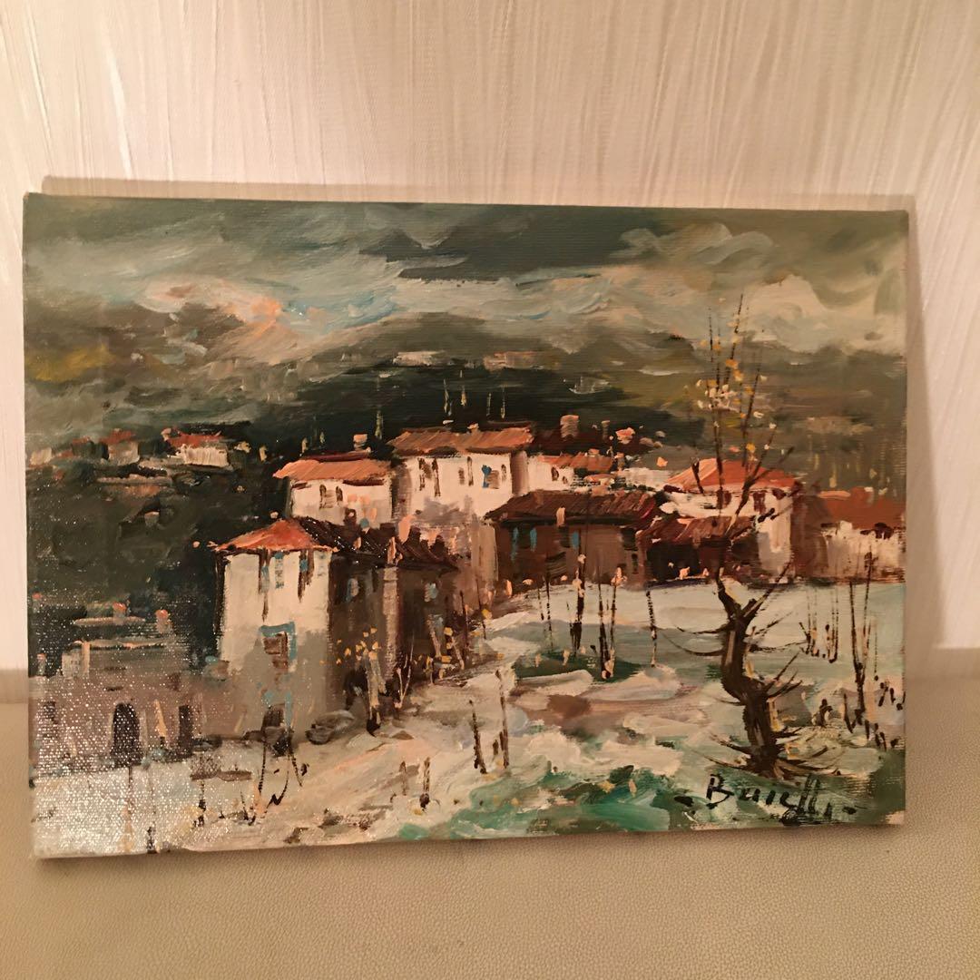 ヨーロッパ絵画直筆作品油絵