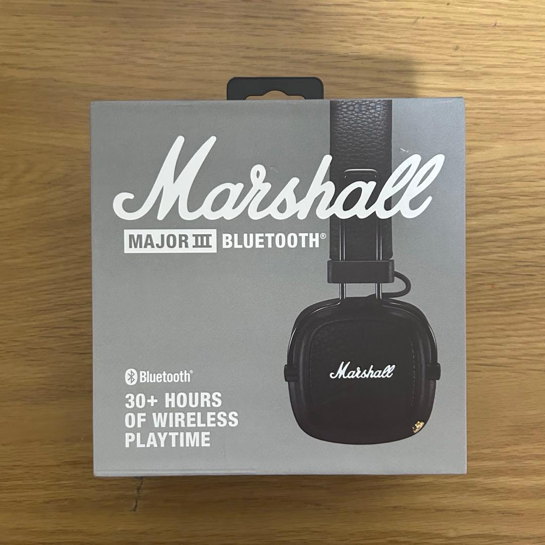 Mashall MAJOR Ⅲ マーシャル ヘッドフォン ブラック