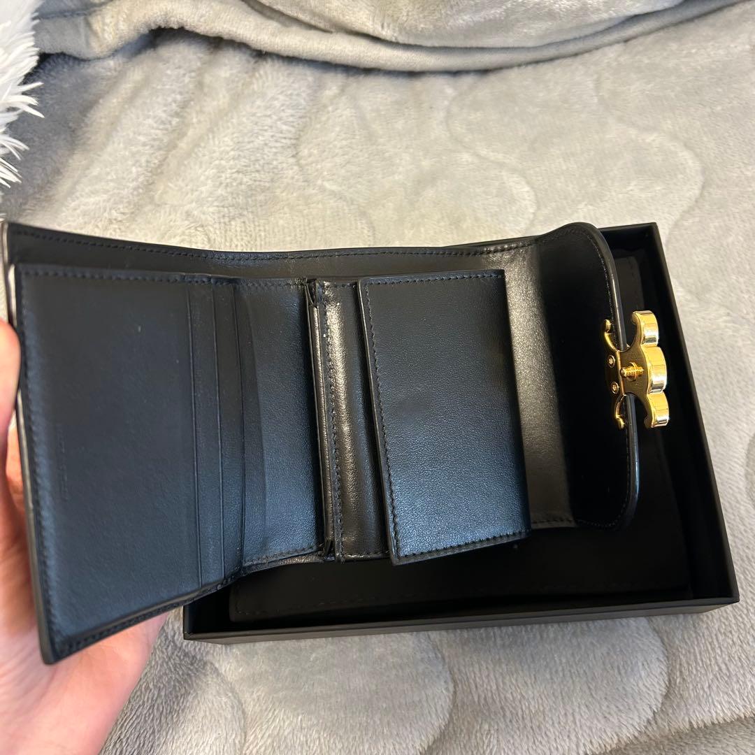 CELINE スモール フラップウォレット トリオンフ 財布