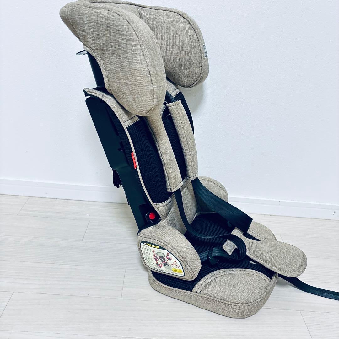 日本育児　トラベルベストEVO サンドベージュ　ジュニアシート　1〜4歳　極美品