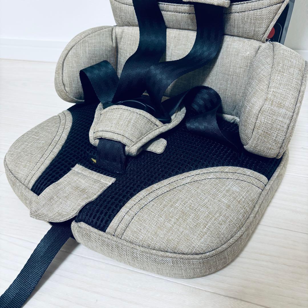 日本育児　トラベルベストEVO サンドベージュ　ジュニアシート　1〜4歳　極美品