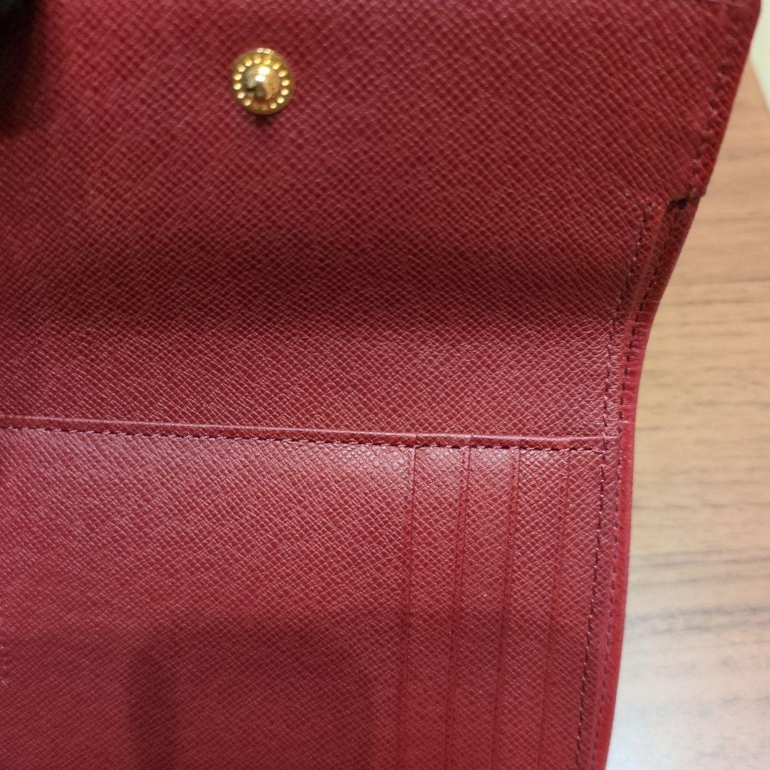 美品BURBERRY LONDON 折り財布　ノバチェック　ワインレッド