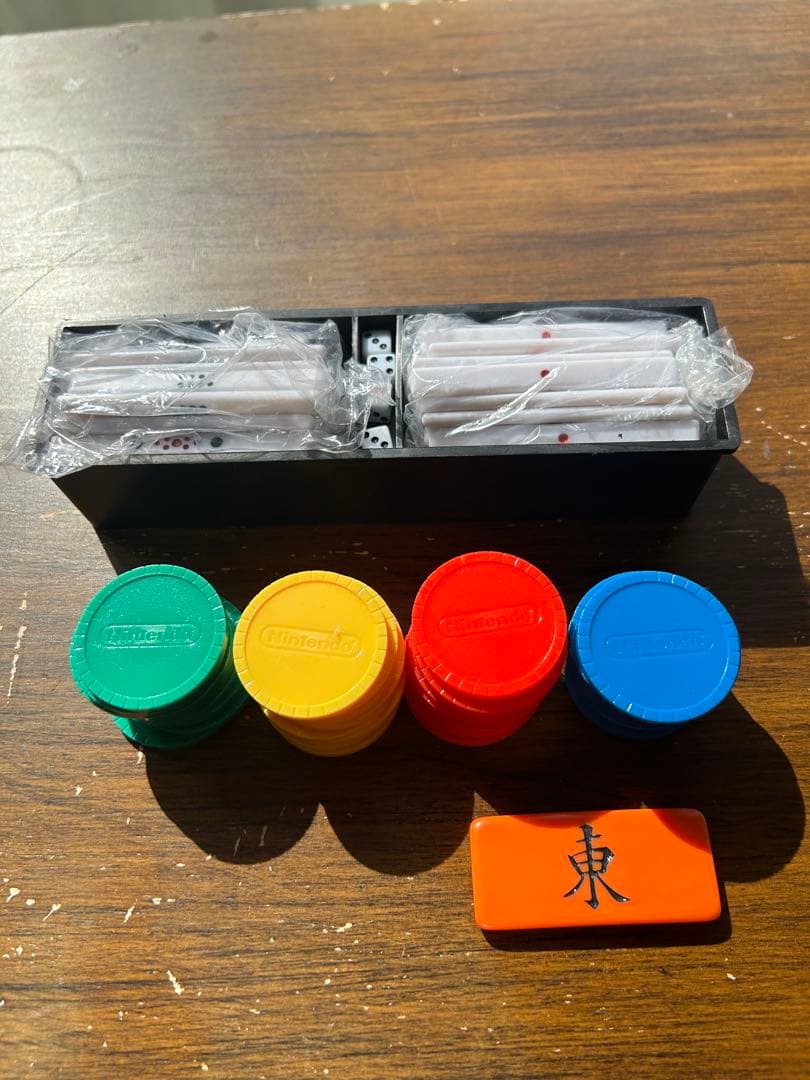 【美品・希少】任天堂 麻雀牌 役満鳳凰 / 完全セット