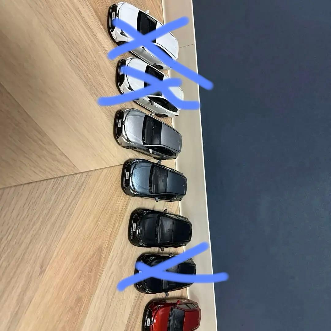 カローラツーリング　色見本　ミニカー