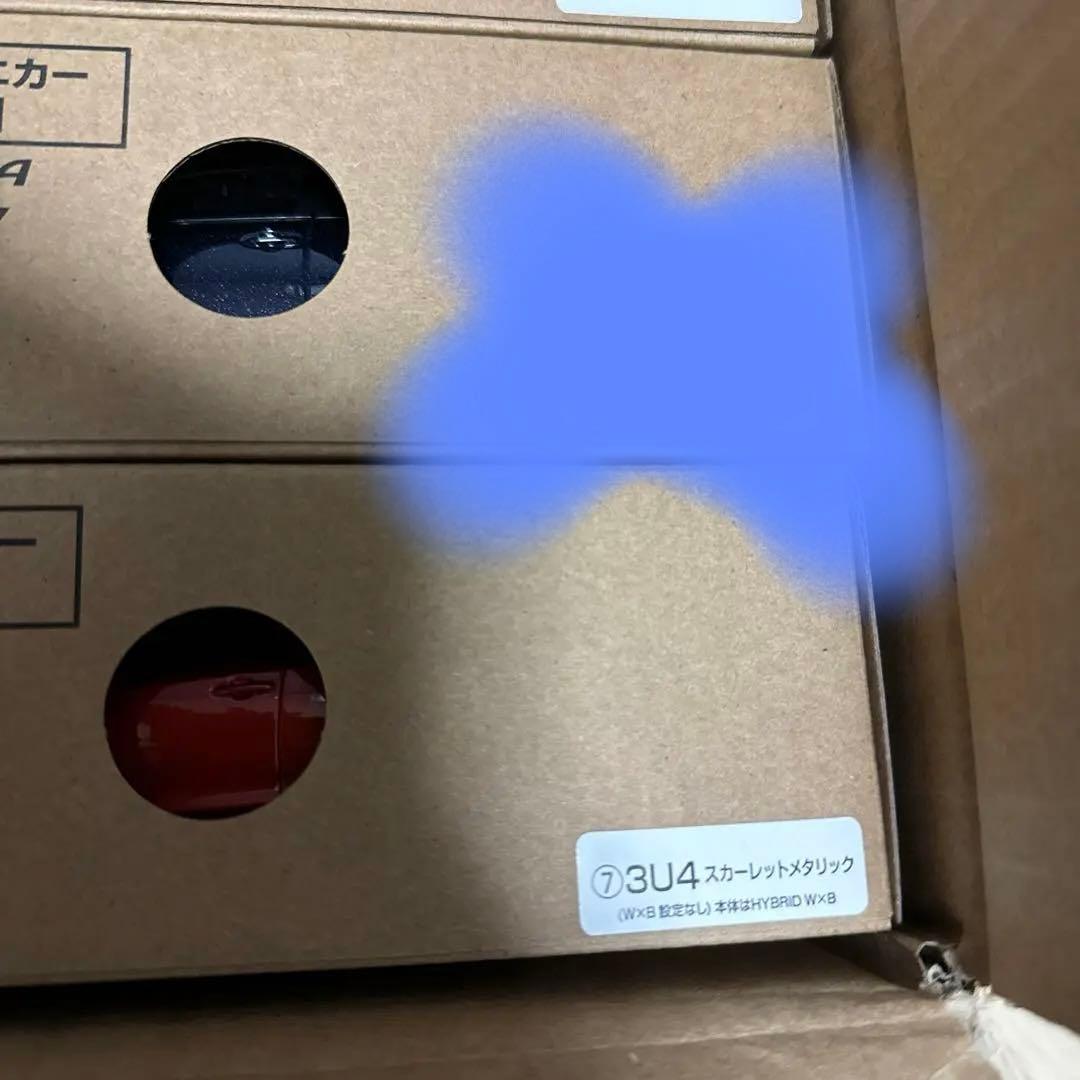 カローラツーリング　色見本　ミニカー