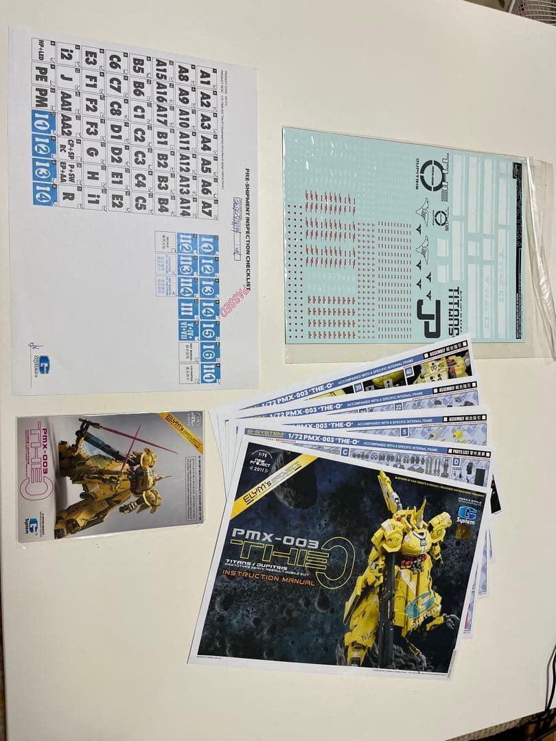 ［未着色・未組立］G-SYSTEM 1/72 THE-O ガレージキット