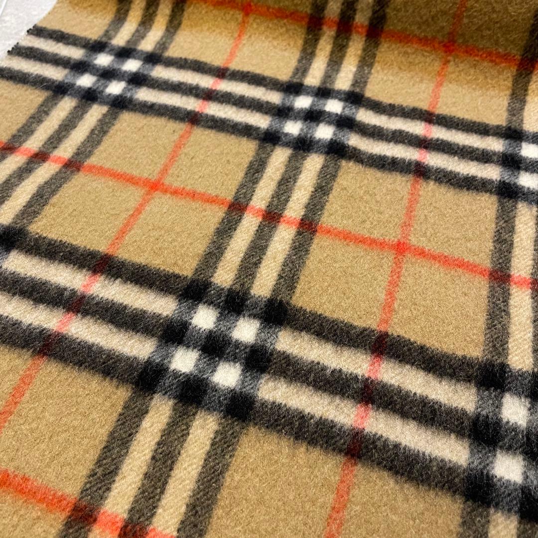 Burberrys ピュアカシミア　ノバチェック　マフラー　美品