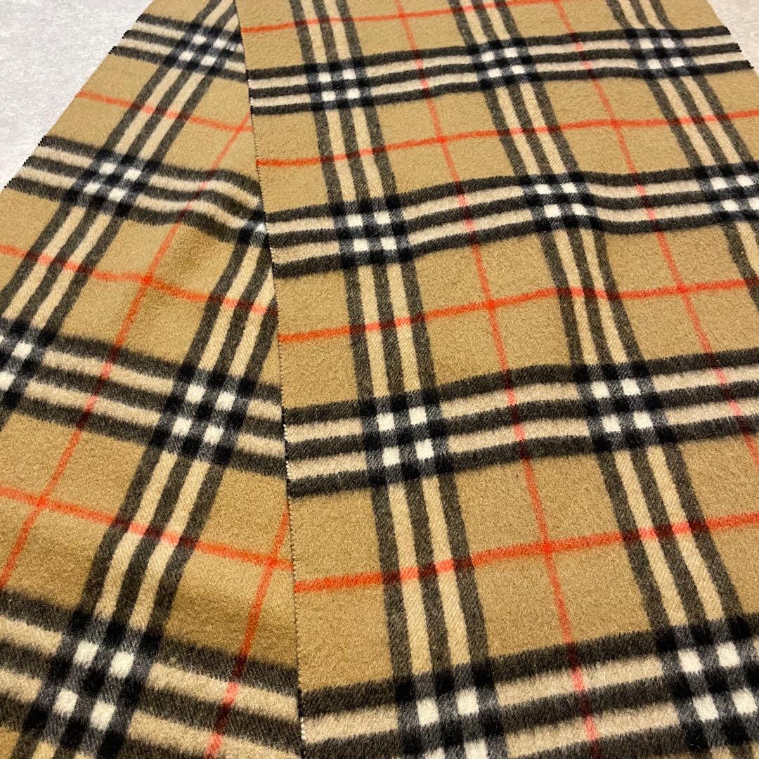 Burberrys ピュアカシミア　ノバチェック　マフラー　美品