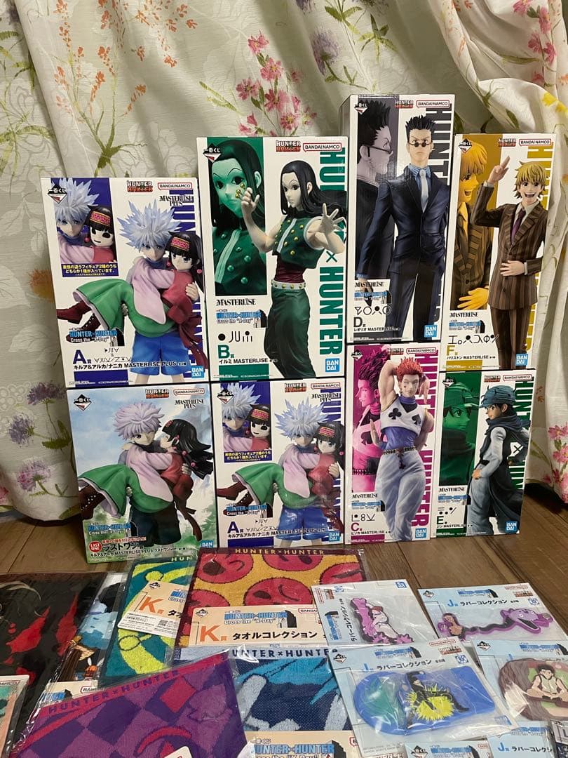 ラストワン含む　ハンターハンター 一番くじ　上位フィギュア　コンプセット
